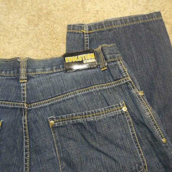 Evolution in Design Size 36x32 Straight Jeans! - Picture 5 of 5
